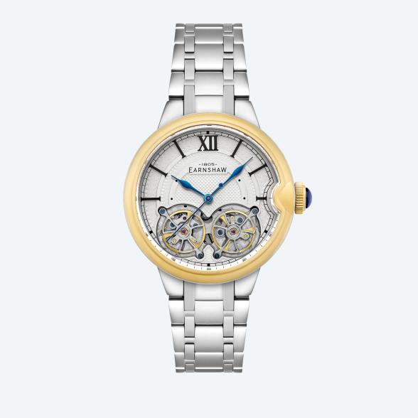 4894664165467 - EARNSHAW Automatikuhr Barallier Dual Open Heart