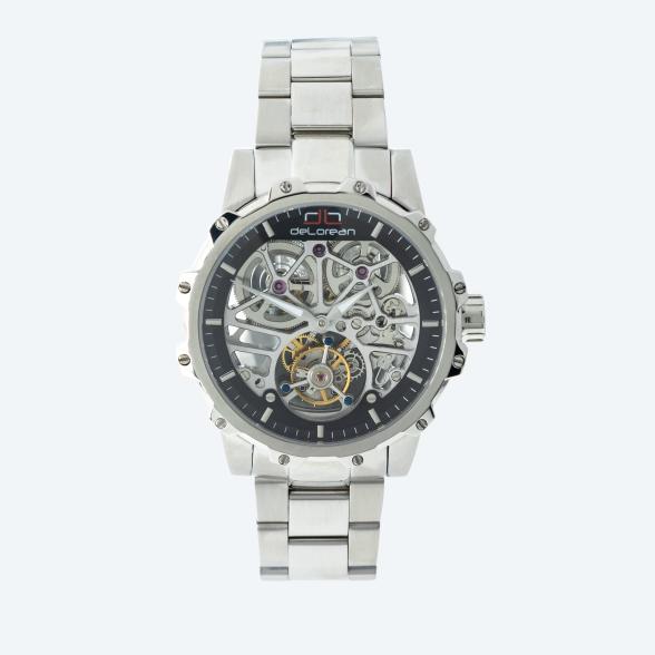 deLorean Handaufzug-Tourbillon "Survive"