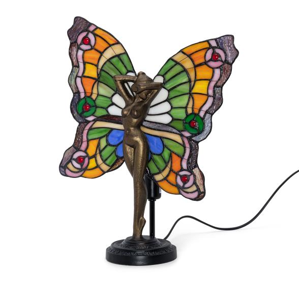 Tiffanystillampe Schmetterling