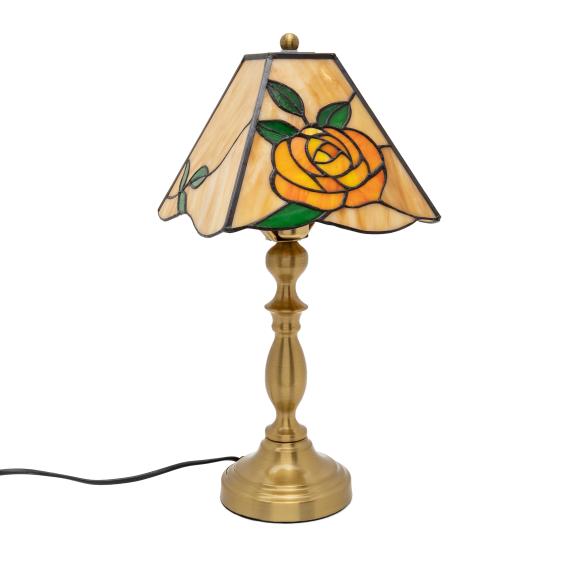 Tiffanystillampe Rose