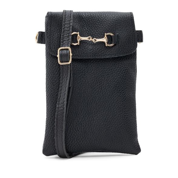 Luca Lorenzo Phonebag schwarz