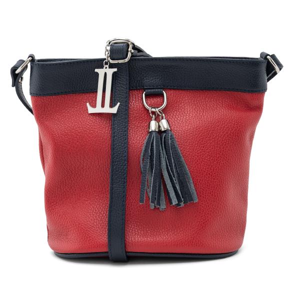 Luca Lorenzo Umhängetasche rot/schwarz