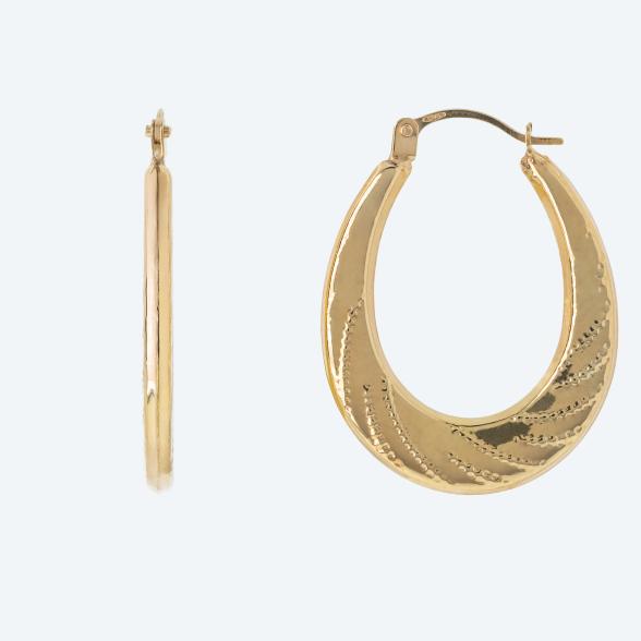 Creolen 585 Gelbgold