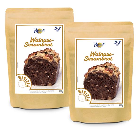 MarcelŽs Better Food - Walnuss-Sesambrot
