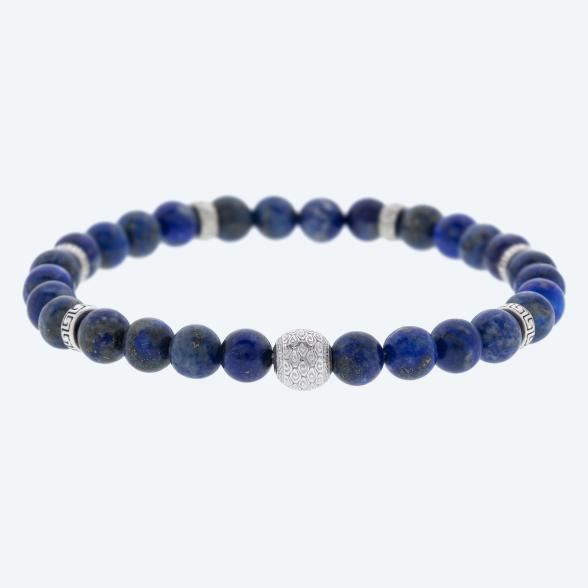 Armband 925 Silber Lapislazuli