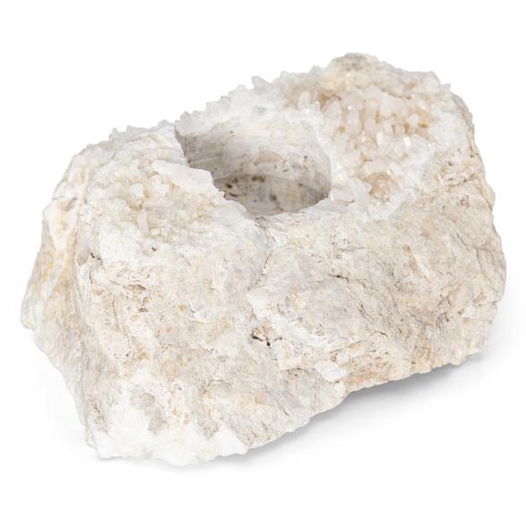 Teelichthalter Bergkristall