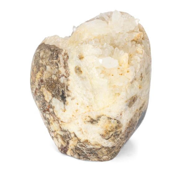 Freeform Bergkristall Geode