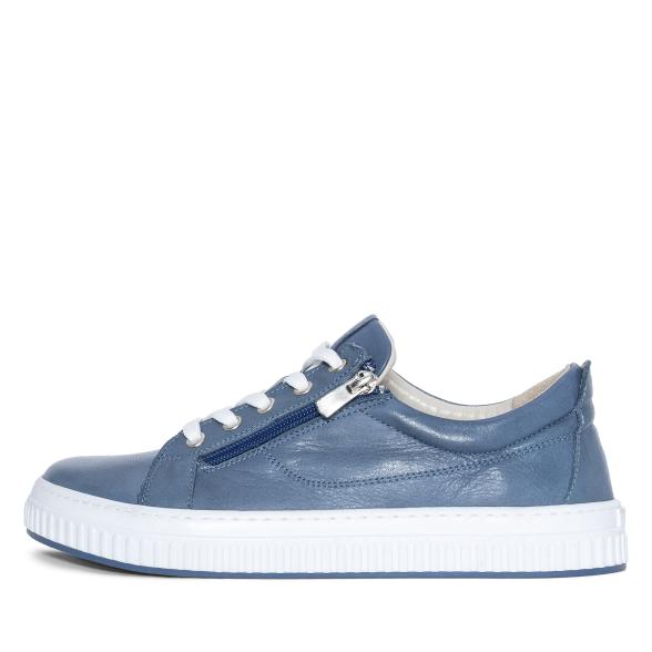 Andrea Conti Damen Ledersneaker infinity blau