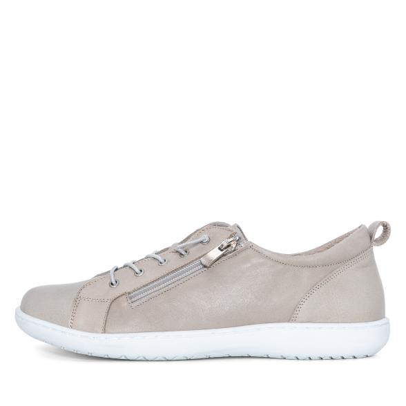 Andrea Conti Damen Lederslipper taupe