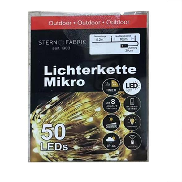 Lichterkette LED 50er Outside