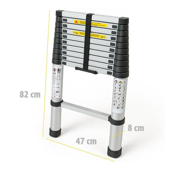 Alu Teleskopleiter 3,2m bis max. 100kg