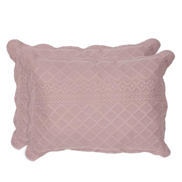 2 Dekokissen in 3D-Optik