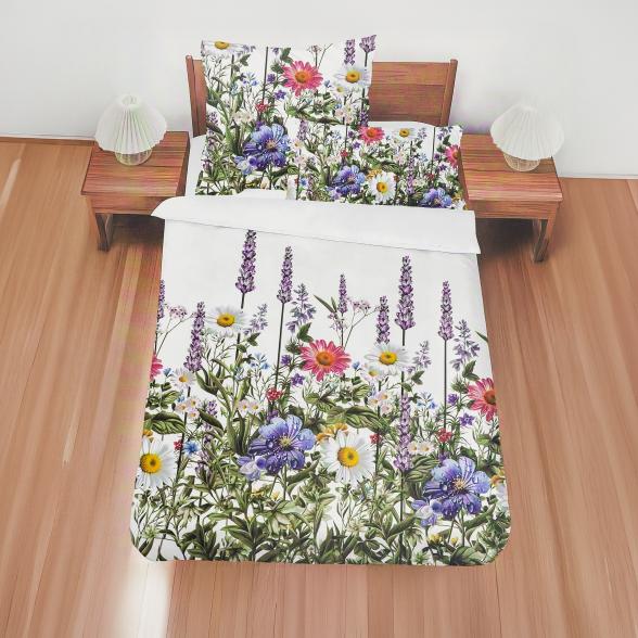 Bettwäsche in 3D-Optik 3tlg.