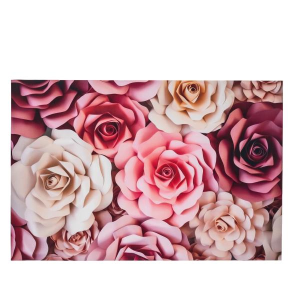 3D-Fußmatte Rosenmeer