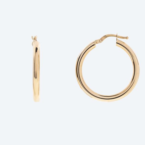 Creolen 585 Gelbgold