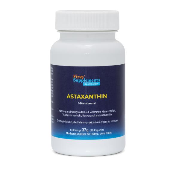 First/Supplements Astaxanthin 90 Kapseln 3-MV