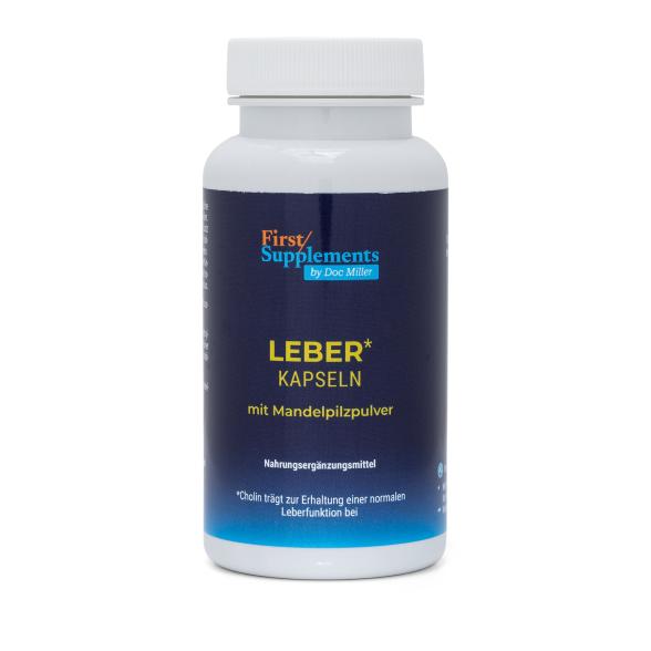 First/Supplements Leber mit Mandelpilzpulver 1-MV
