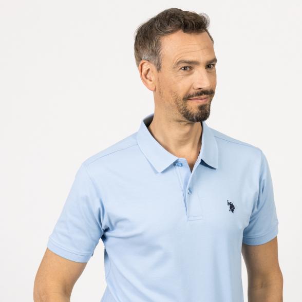 U.S. POLO ASSN. Poloshirt hellblau