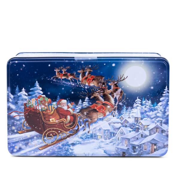 Weihnachtsdose mit Lindorkugeln