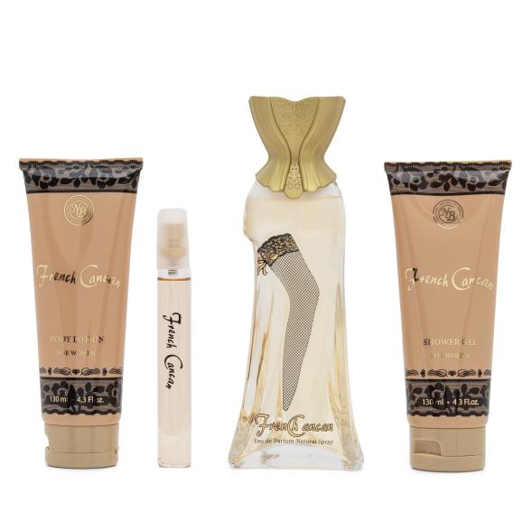 Geschenkset French Cancan women 4-teilig