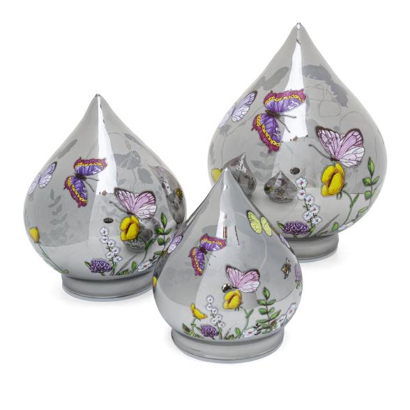 3 LED-Tropfen Frühlingstraum