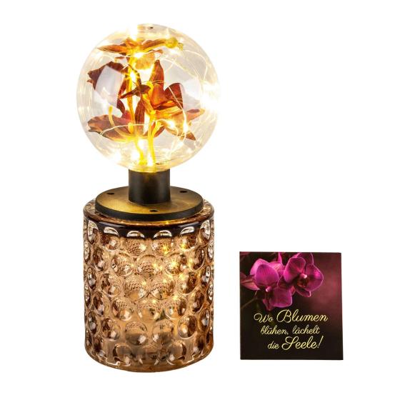 LED-Dekoleuchte Orchidee
