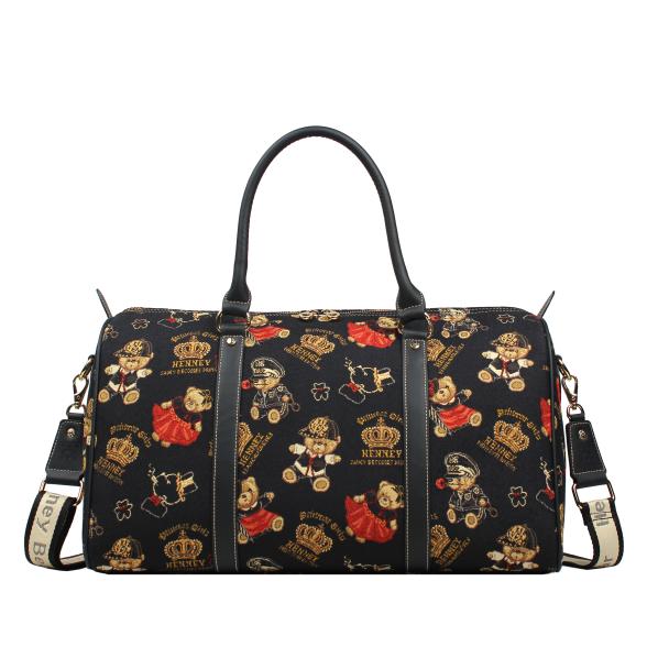 Henney Bear Weekender schwarz/multicolor