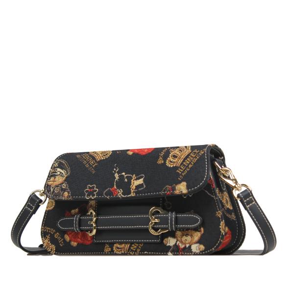 Thumbnail - Henney Bear  Umhängetasche schwarz/multicolor