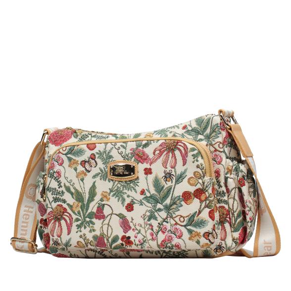 Thumbnail - Henney Bear Umhängetasche beige/gemustert