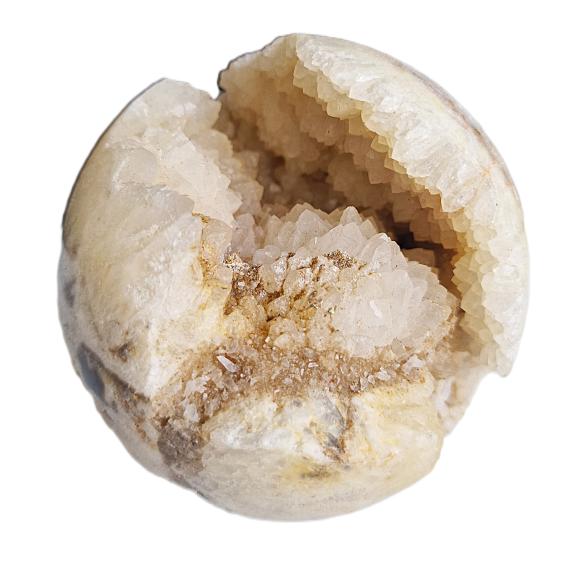 Kugel Geode Bergkristall groß