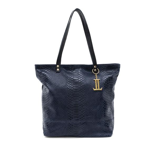 Luca Lorenzo Schultertasche dunkelblau