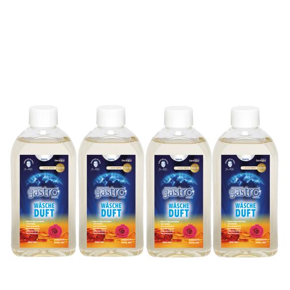 gastro Wäscheduft 4x500ml Amber/Rose
