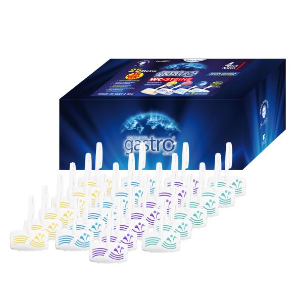 gastro Set WC Steine 25Stk