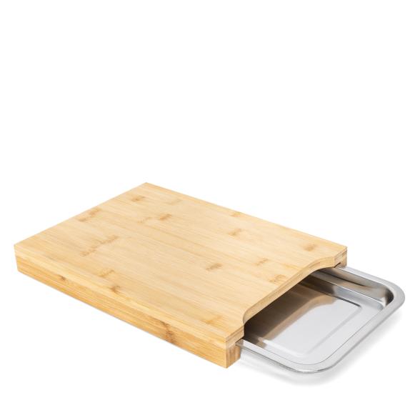 Bambus-Schneidbrett + Schale