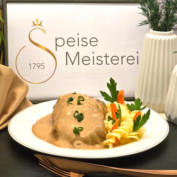 Braumeisters Hacksteaks in Rahmsosse