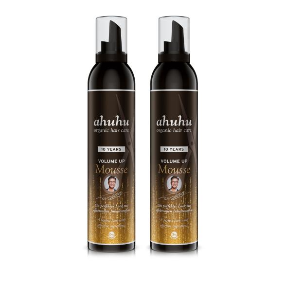 AHUHU 10 YEARS VOLUME UP Mousse Duo 2x 300ml