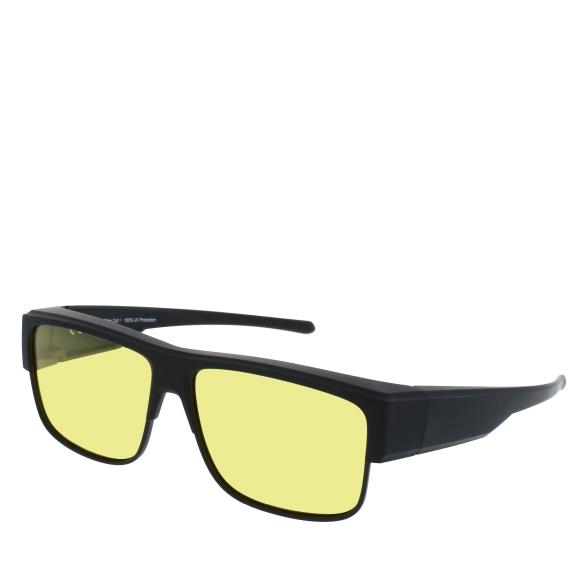 Nachtsicht-Überbrille matt schwarz