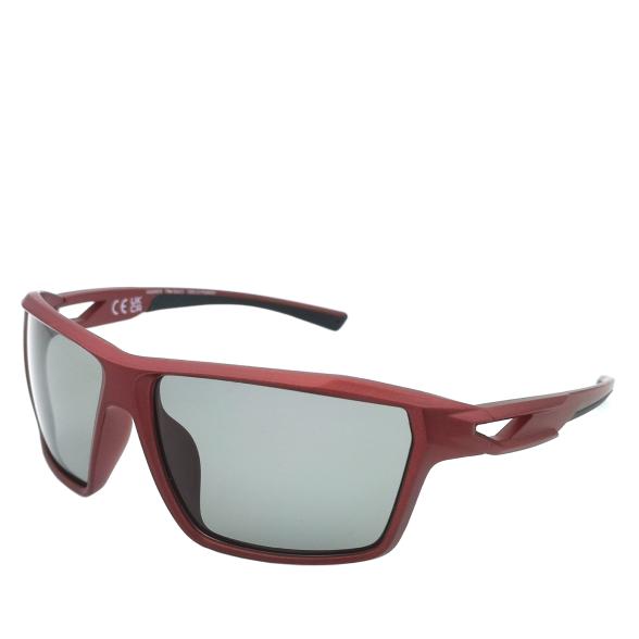 Sportsonnenbrille matt rot