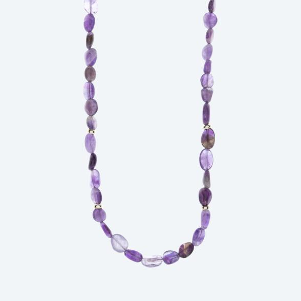 Collier Amethyst Magnetverschluß