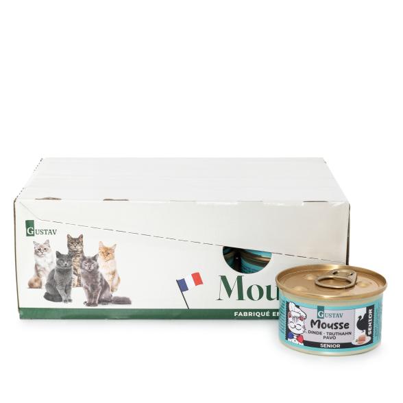 GUSTAV Mousse Senior, Truthahn, 85 g