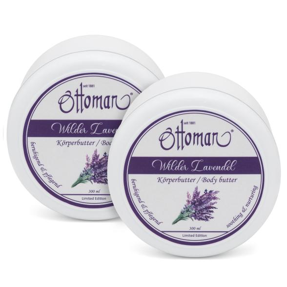 Set Lavendel Körperbutter 2x300 ml