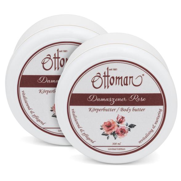 Set Rose Körperbutter 2x300 ml
