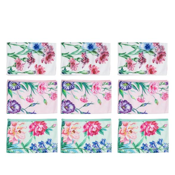 4055512769521 - Mikrofasertücher Blume 9 St