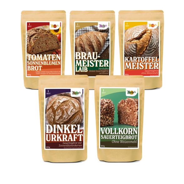 MarcelŽs Better Food - 5 Dinkel-Sauerteigbrote