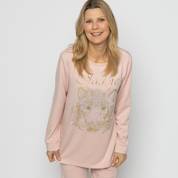 Lounge Collection by H. Schuberth Sweatshirt rosa