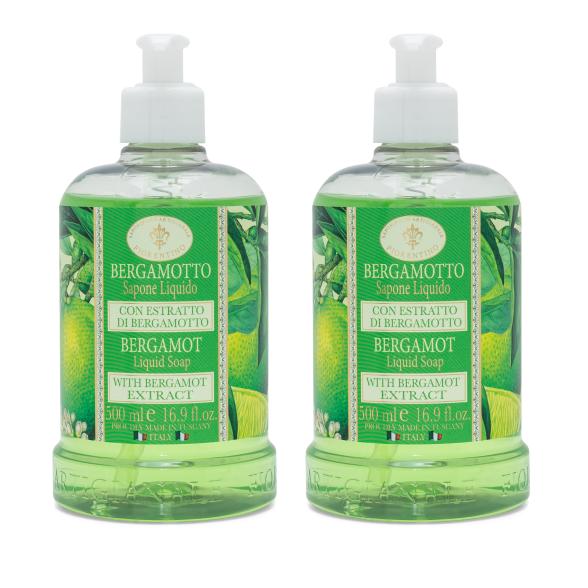 Fiorentino Flüssigseifen Bergamotte 2x500ml