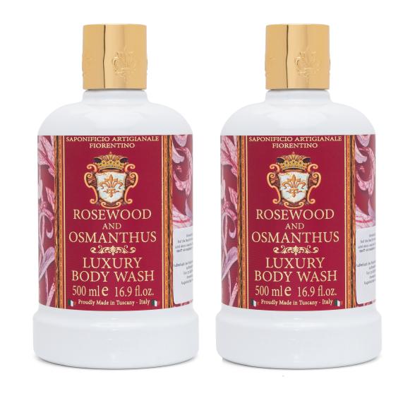 Fiorentino Luxus Duschgel Rosenholz & Osmanthus