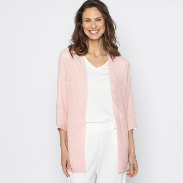 Signature Collection by Heike S. Strickjacke rosa