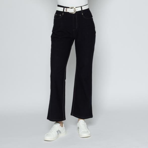 Zauberhose 'Miracle Shape' Bootcut 7/8 dunkelblau