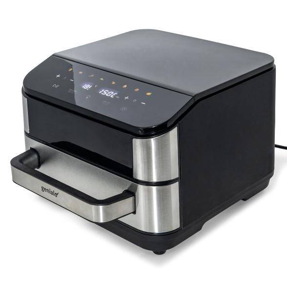 Heißluftfritteuse Pizza